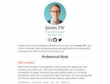 Tablet Screenshot of jamestw.net